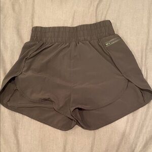 Women's Green Athletic Shorts